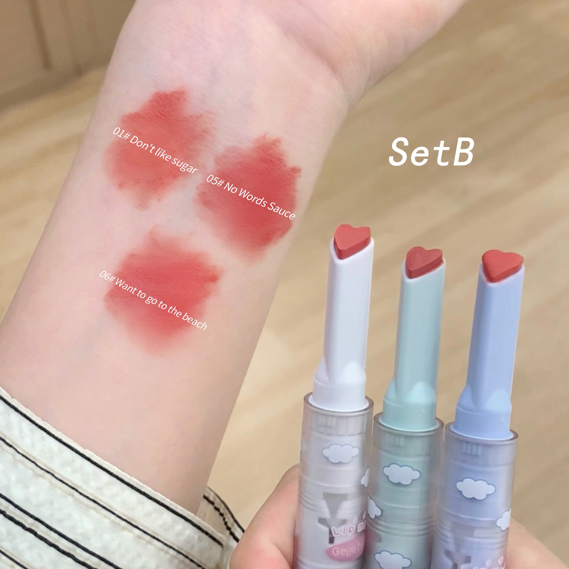 Set B - Shades 01, 05 & 06