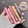 Set of GESE BEAR eyebrow products held by a hand with an inset showing eyebrow color.