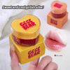 Lip jelly with 'GEGE BEAR' packaging on a white background