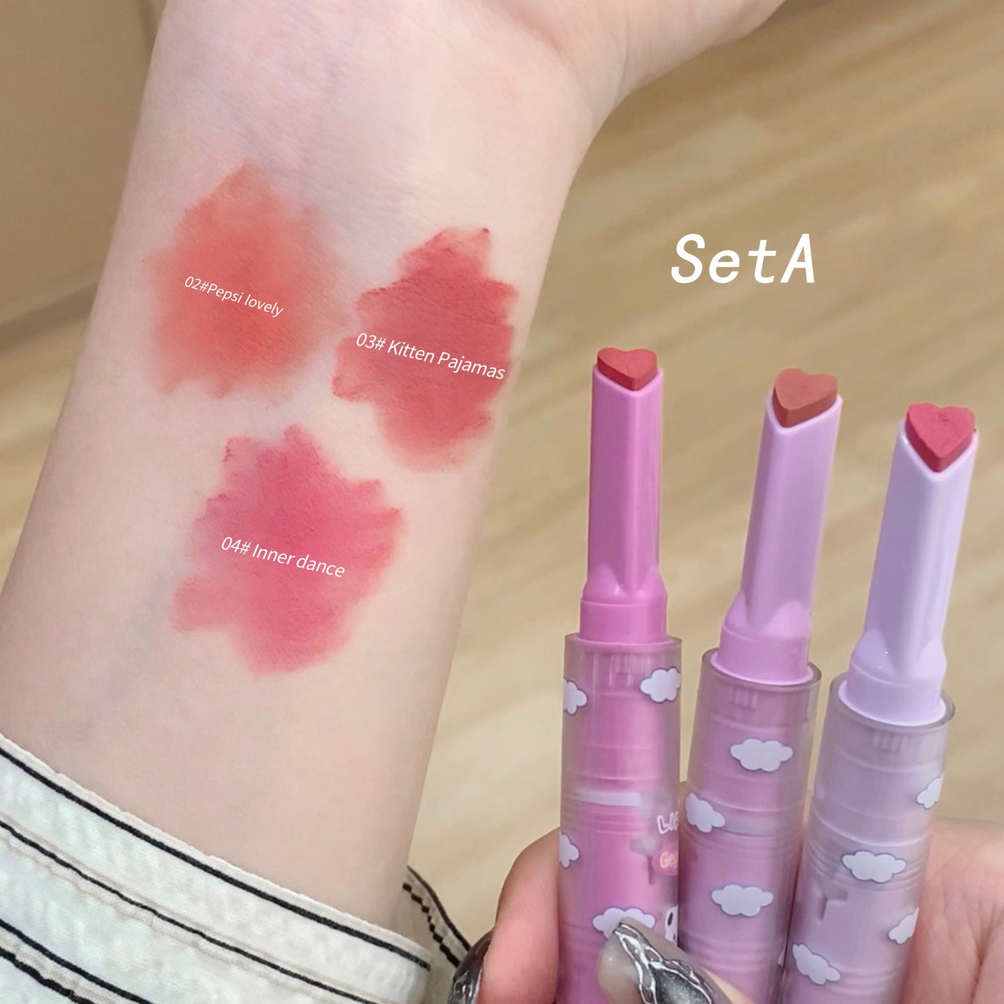 Set A - Shades 02, 03 & 04