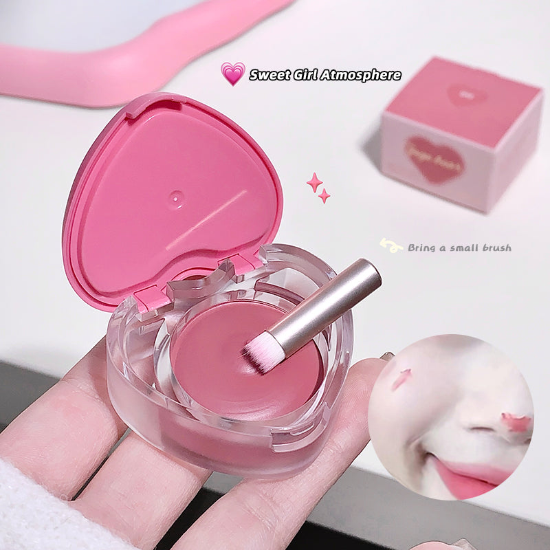 Gege Bear Heart Cream Lip & Cheek Blush