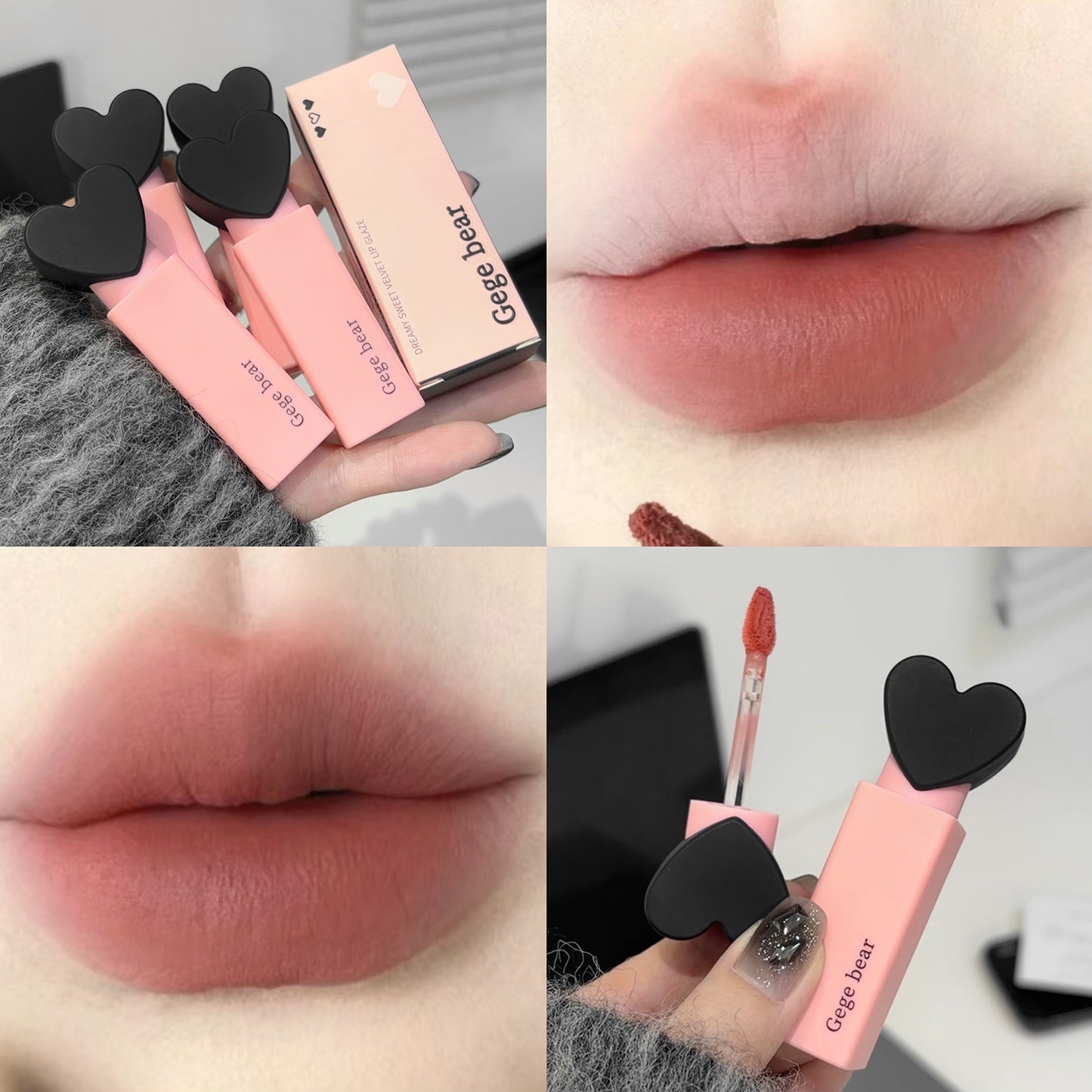 Gege Bear Dreamy-Sweet Velvet Lip Glaze