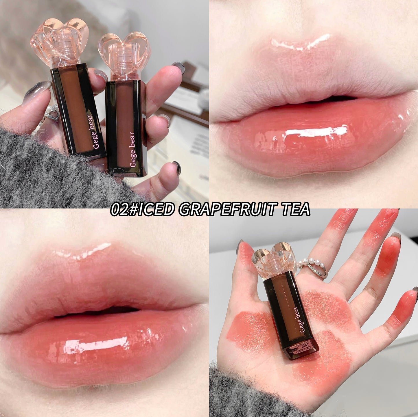 Gege Bear Hydrating Lip Glaze