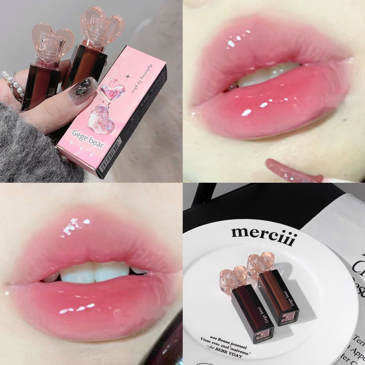 Gege Bear Hydrating Lip Glaze