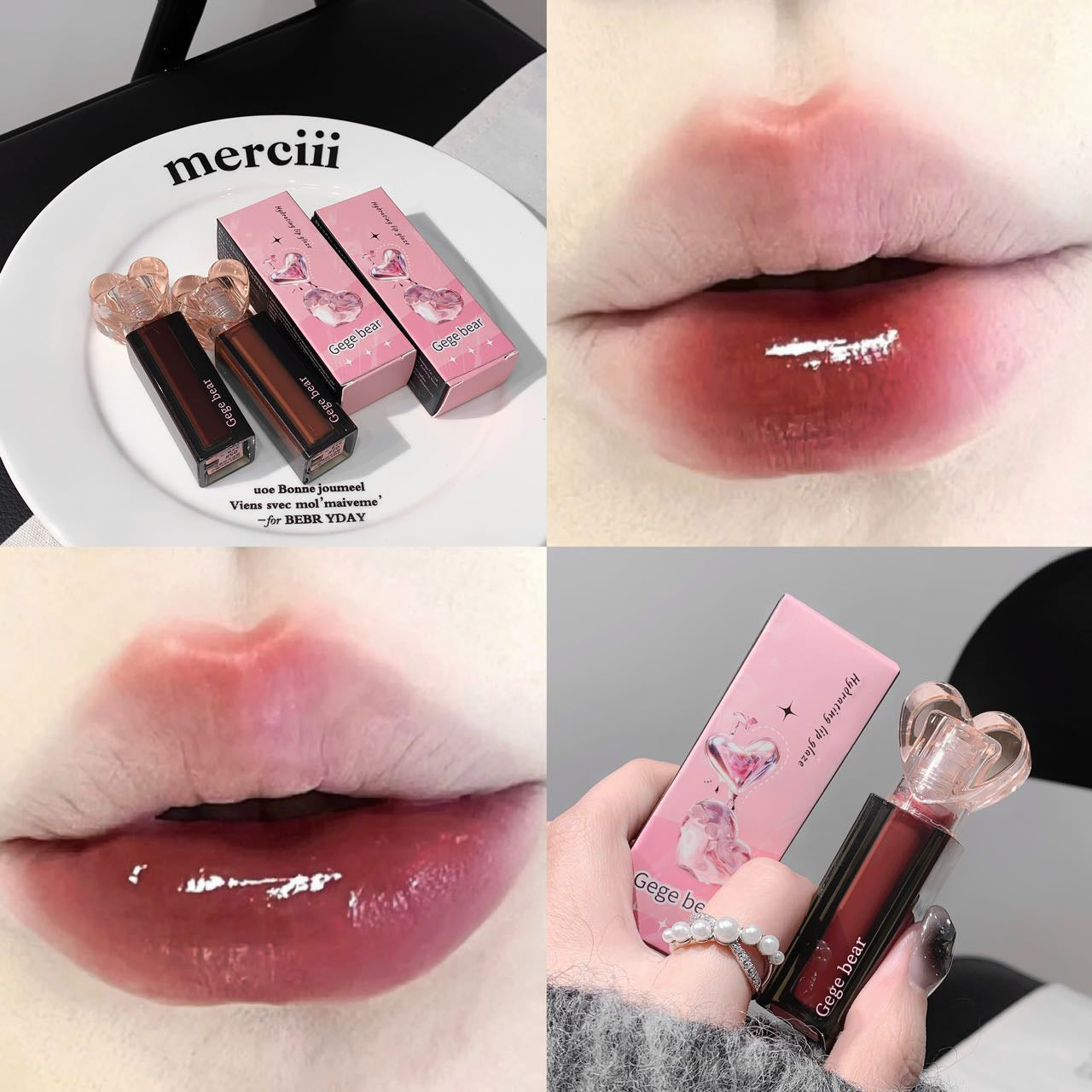 Gege Bear Hydrating Lip Glaze