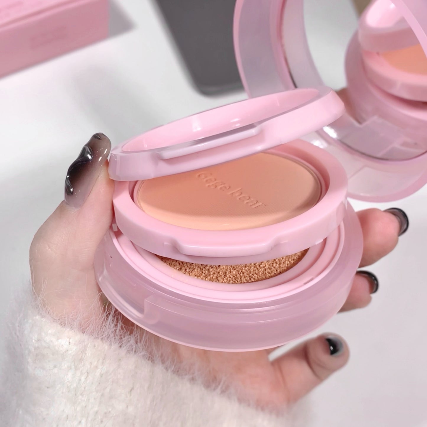 Gege Bear Double Layer Air Cushion & Setting Powder
