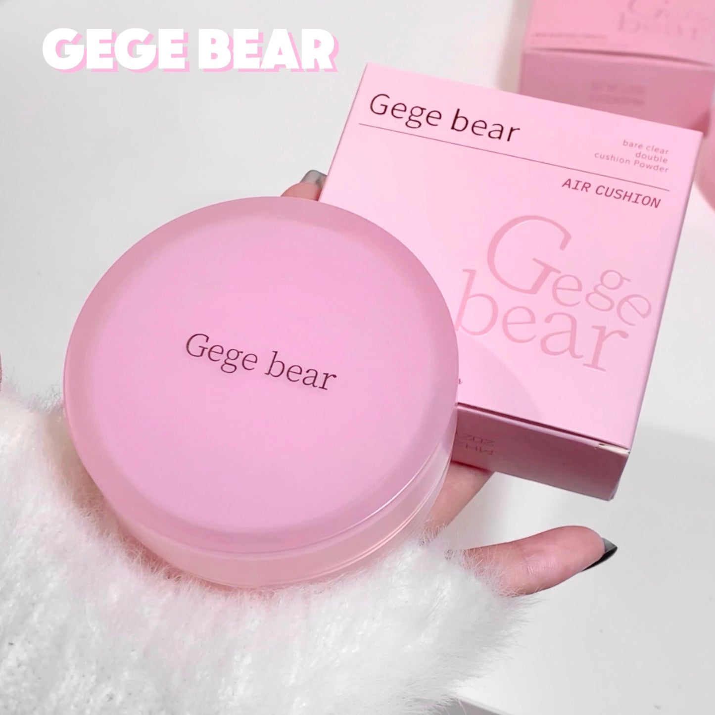 Gege Bear Double Layer Air Cushion & Setting Powder