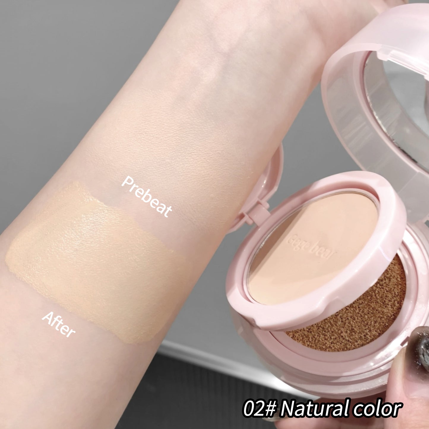 Gege Bear Double Layer Air Cushion & Setting Powder