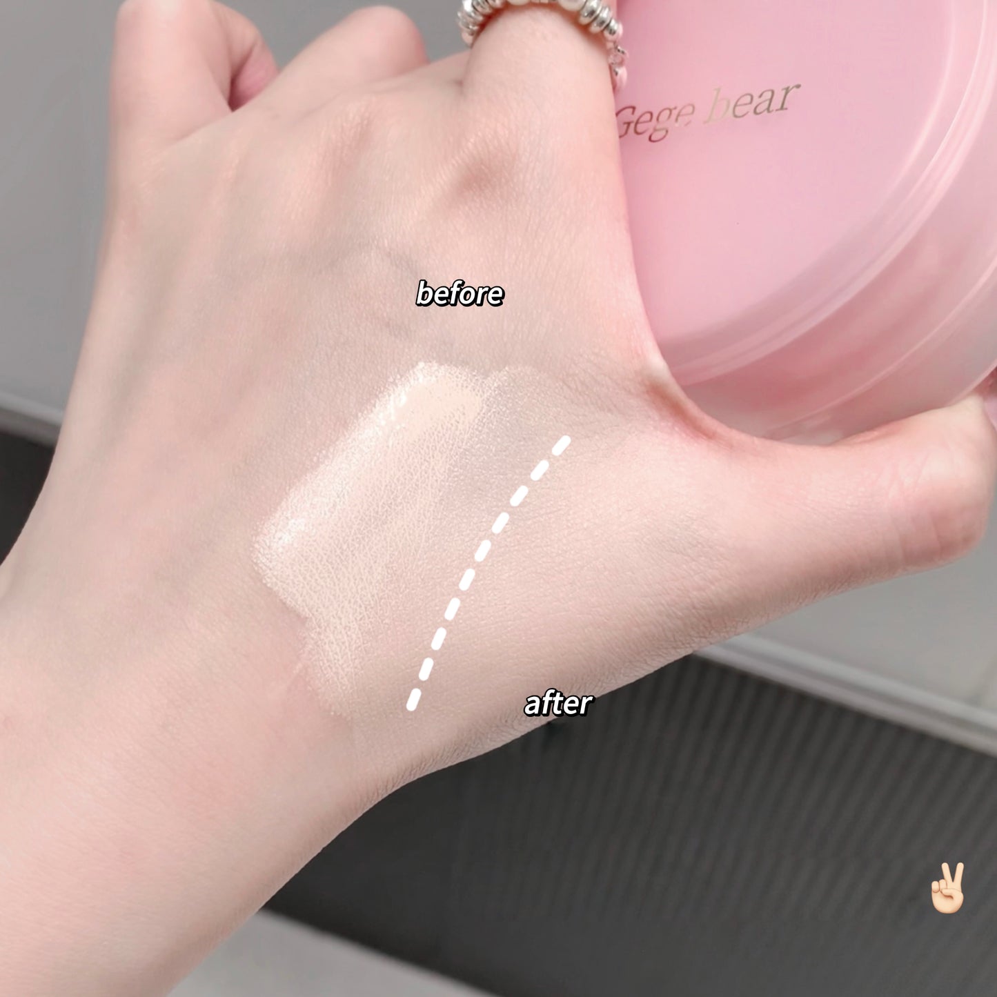 Gege Bear Double Layer Air Cushion & Setting Powder