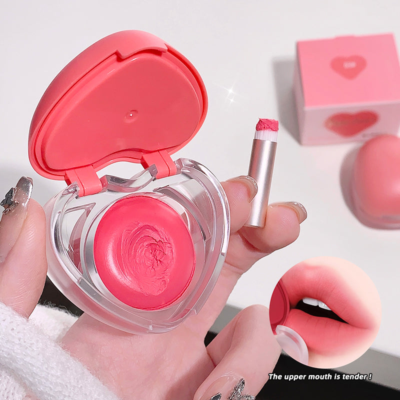 Gege Bear Heart Cream Lip & Cheek Blush