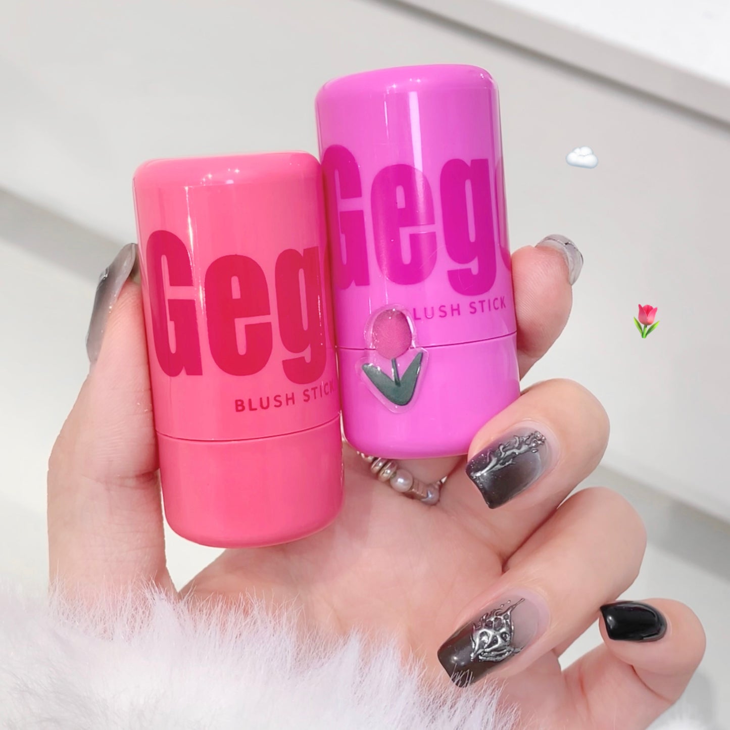 Gege Bear Jelly Lip & Cheek Blush Stick