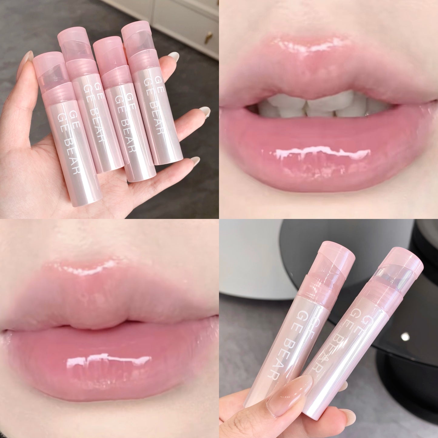 Gege Bear Watery Ice Clear Lasting Lip Gloss