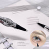 Eyebrow marker with close-up of eye and text describing its versatility.