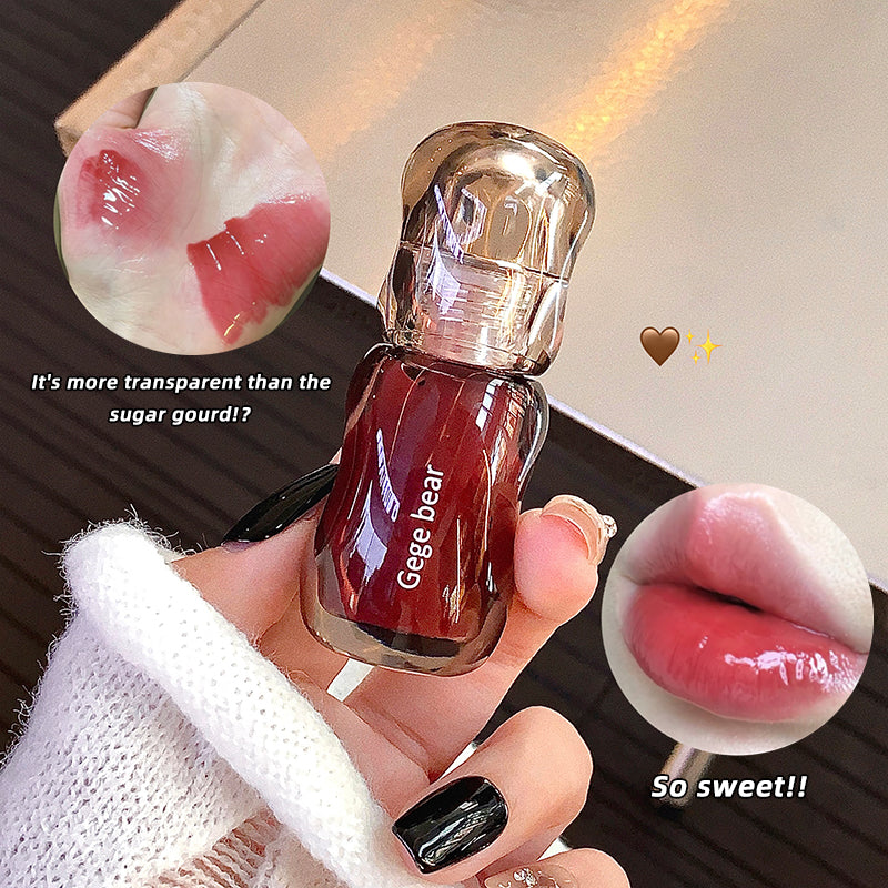 Gege Bear Crystal Translucent Lip Glaze