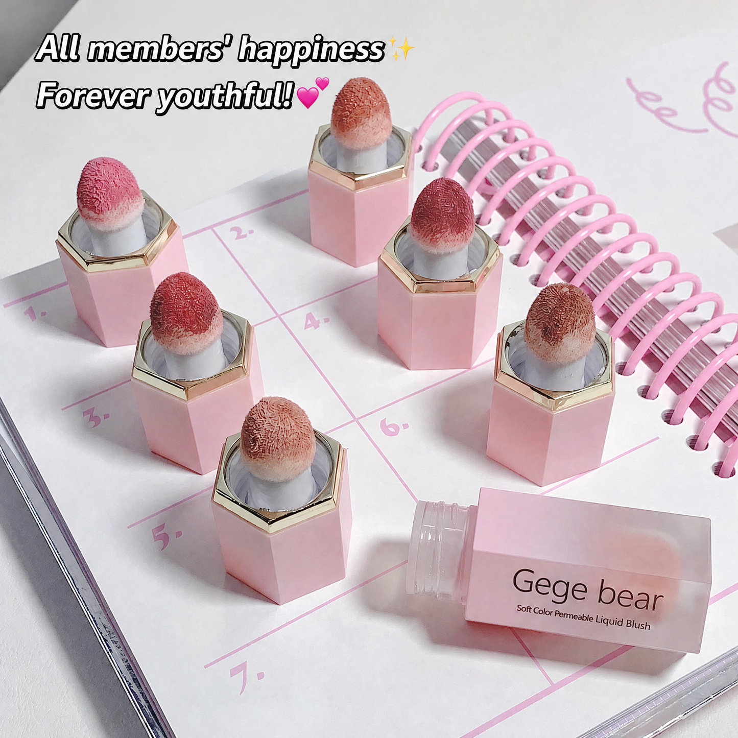 Gege Bear Soft Color Liquid Blush
