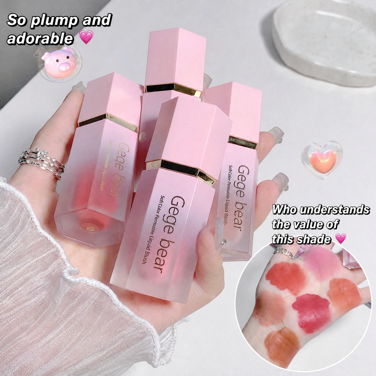 Gege Bear Soft Color Liquid Blush