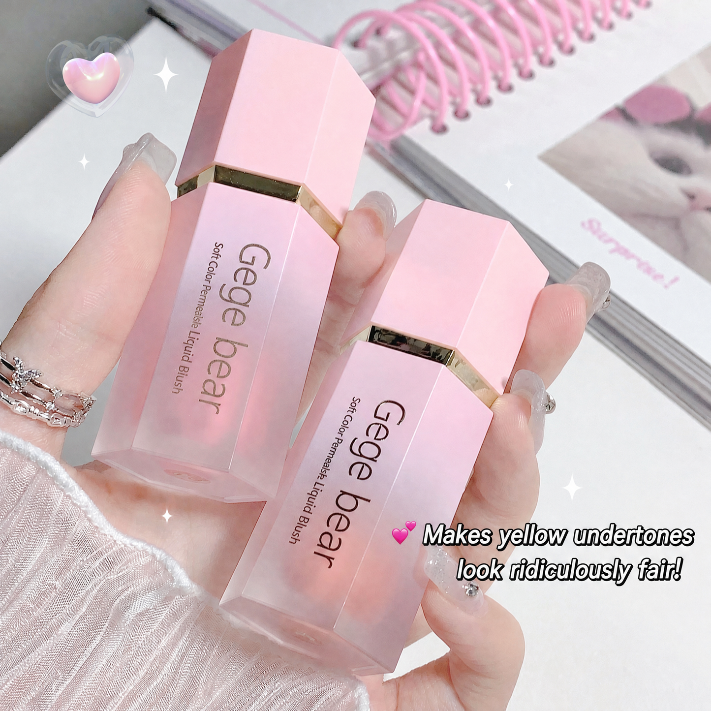 Gege Bear Soft Color Liquid Blush