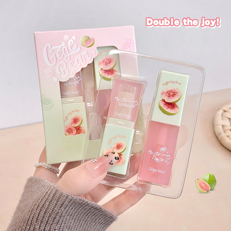 Gege Bear Guava Lip Care Set