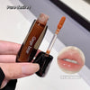 Lip gloss with applicator and close-up of lips wearing the product, labeled 'pure desire' and 'it's so tender'.