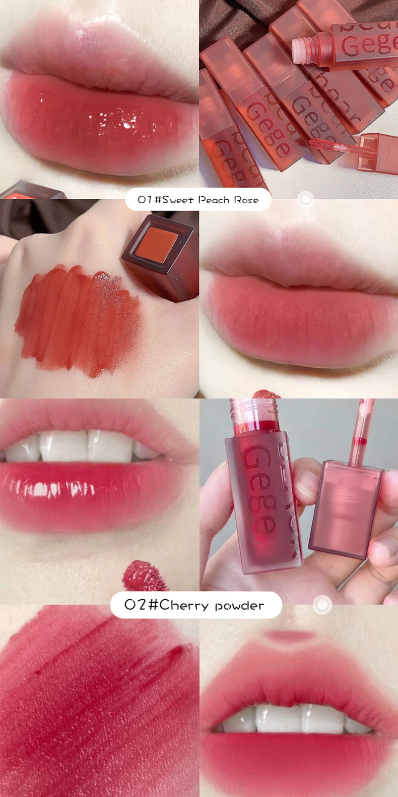 Gege Bear Velvet Lip Glaze