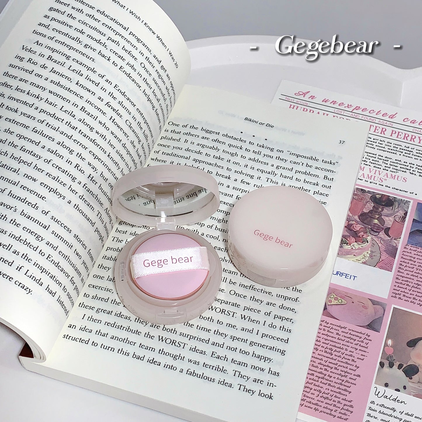 Gege Bear Sweet Color Clay Blush