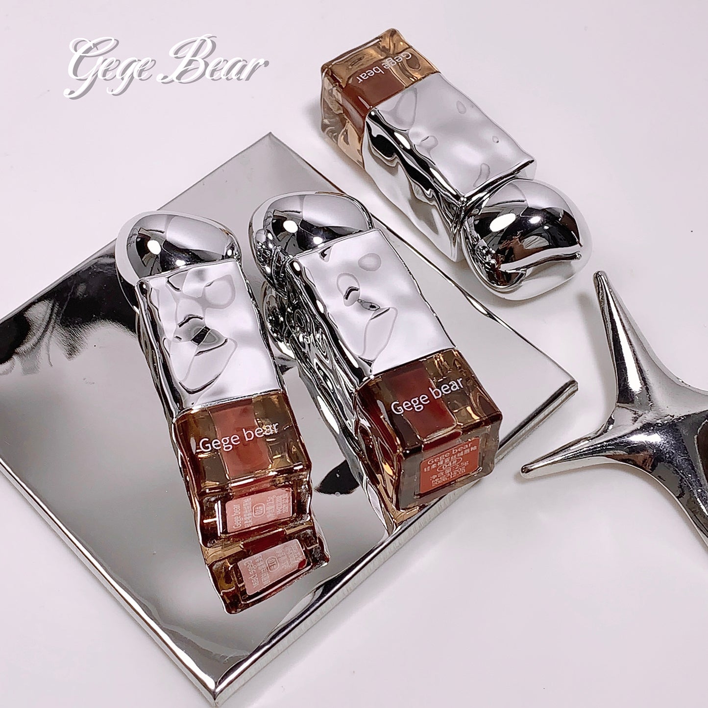 Gege Bear Soft Nude Mist Velvet Lip Glaze