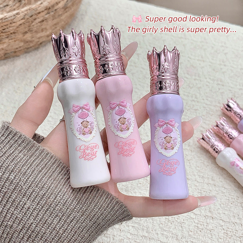 Gege Bear Crown Mirror Lip Mud