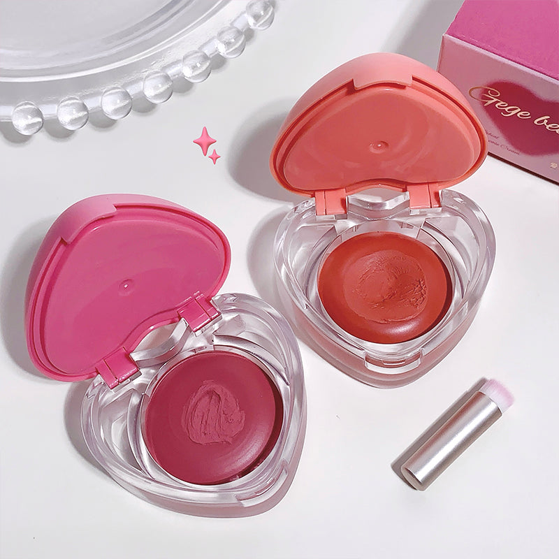 Gege Bear Heart Cream Lip & Cheek Blush