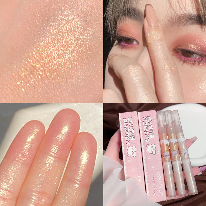 Gege Bear Broken Diamond Liquid Highlighter Pen