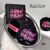 Gege Bear setting powder with packaging on a white surface