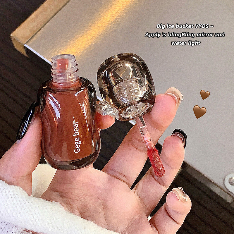 Gege Bear Crystal Translucent Lip Glaze