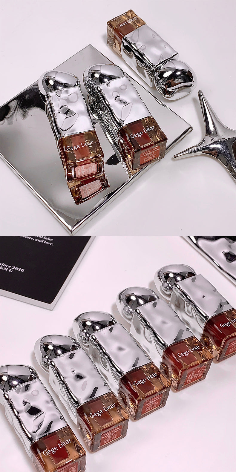 Gege Bear Soft Nude Mist Velvet Lip Glaze