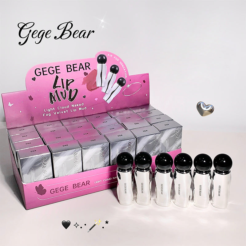 Gege Bear Light Cloud Fog Velvet Lip Mud
