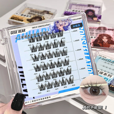 Gege Bear Twelve Constellation Series False Eyelashes