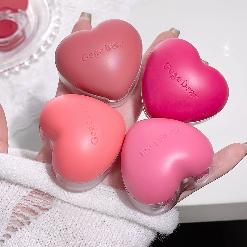 Gege Bear Heart Cream Lip & Cheek Blush