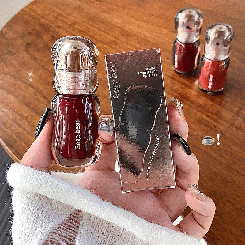 Gege Bear Crystal Translucent Lip Glaze