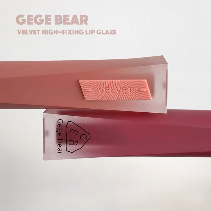 Gege Bear Velvet High-Fixing Lip Glaze