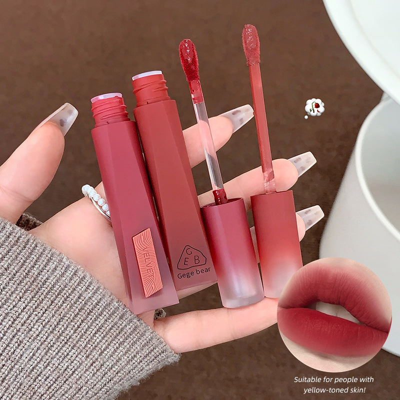 Gege Bear Velvet High-Fixing Lip Glaze