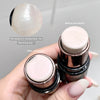 Two cosmetic sticks with text indicating 'Before activation' and 'After activation', held in a hand against a neutral background.