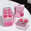 Gege Bear Heart Water-Light Velvet Fog Lip Glaze Set