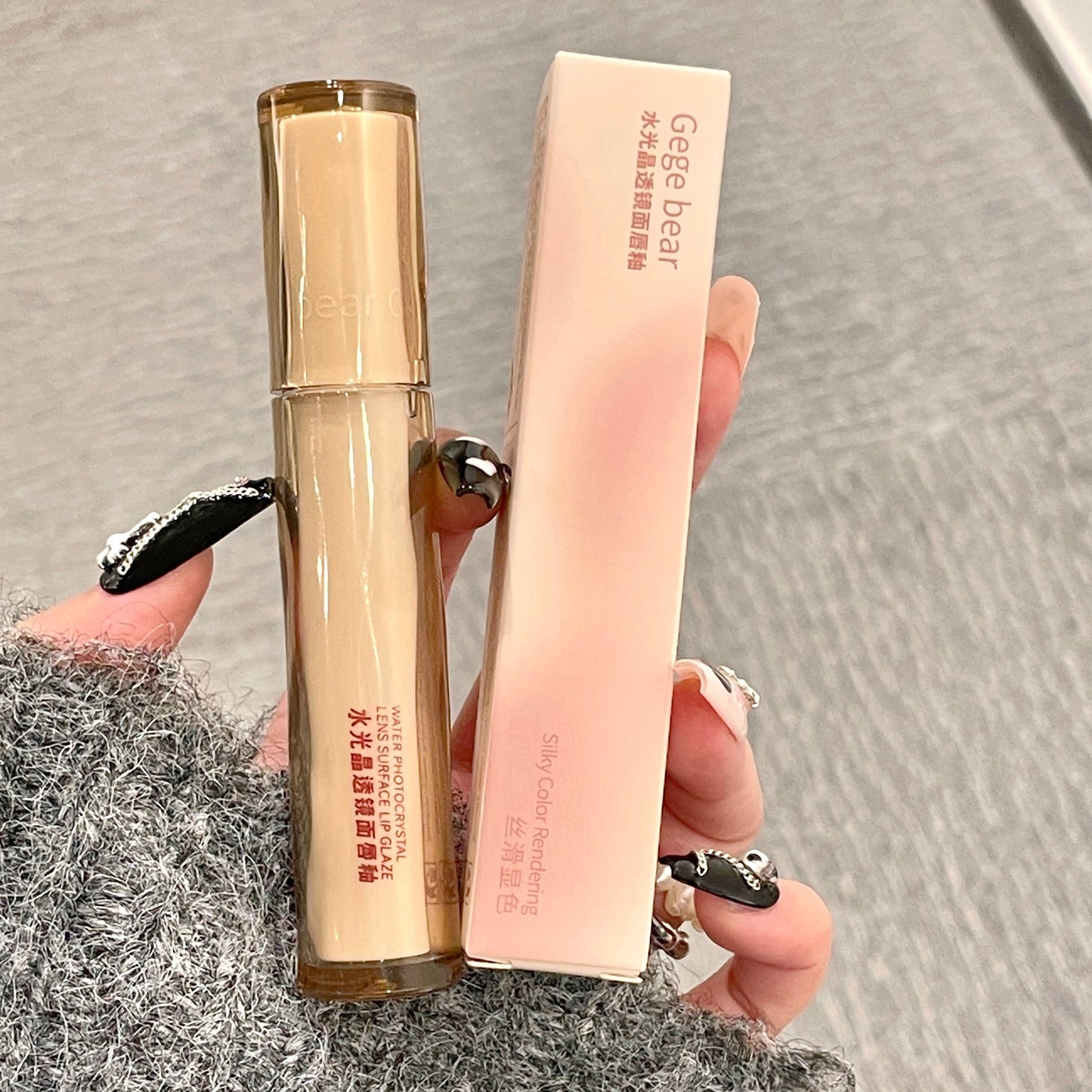 Gege Bear Water Photocrystal Lens Lip Glaze