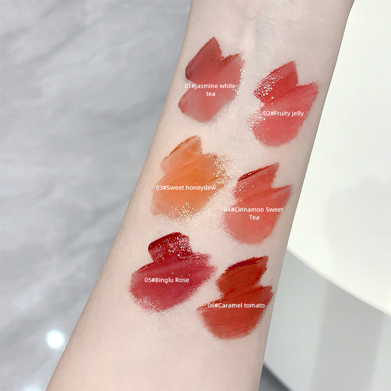 Gege Bear Black Rabbit Water Gloss Lip Glaze