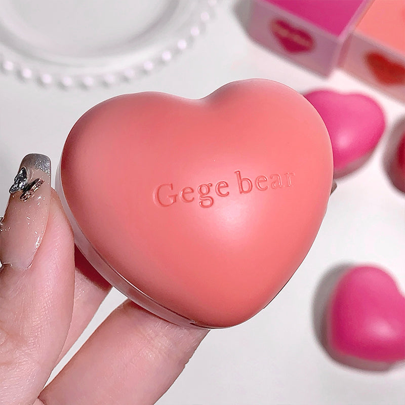 Gege Bear Heart Cream Lip & Cheek Blush