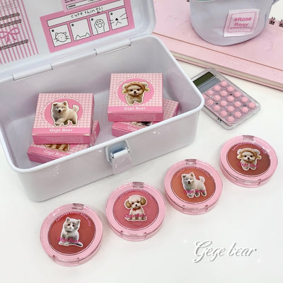 Gege Bear Colorful Sweet Blush Clay
