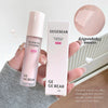 GE GE BEAR brightening concealer with packaging and product application on skin.