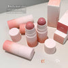 Gaye blush sticks with pink and white gradient packaging on a light surface.