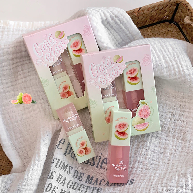Gege Bear Guava Lip Care Set