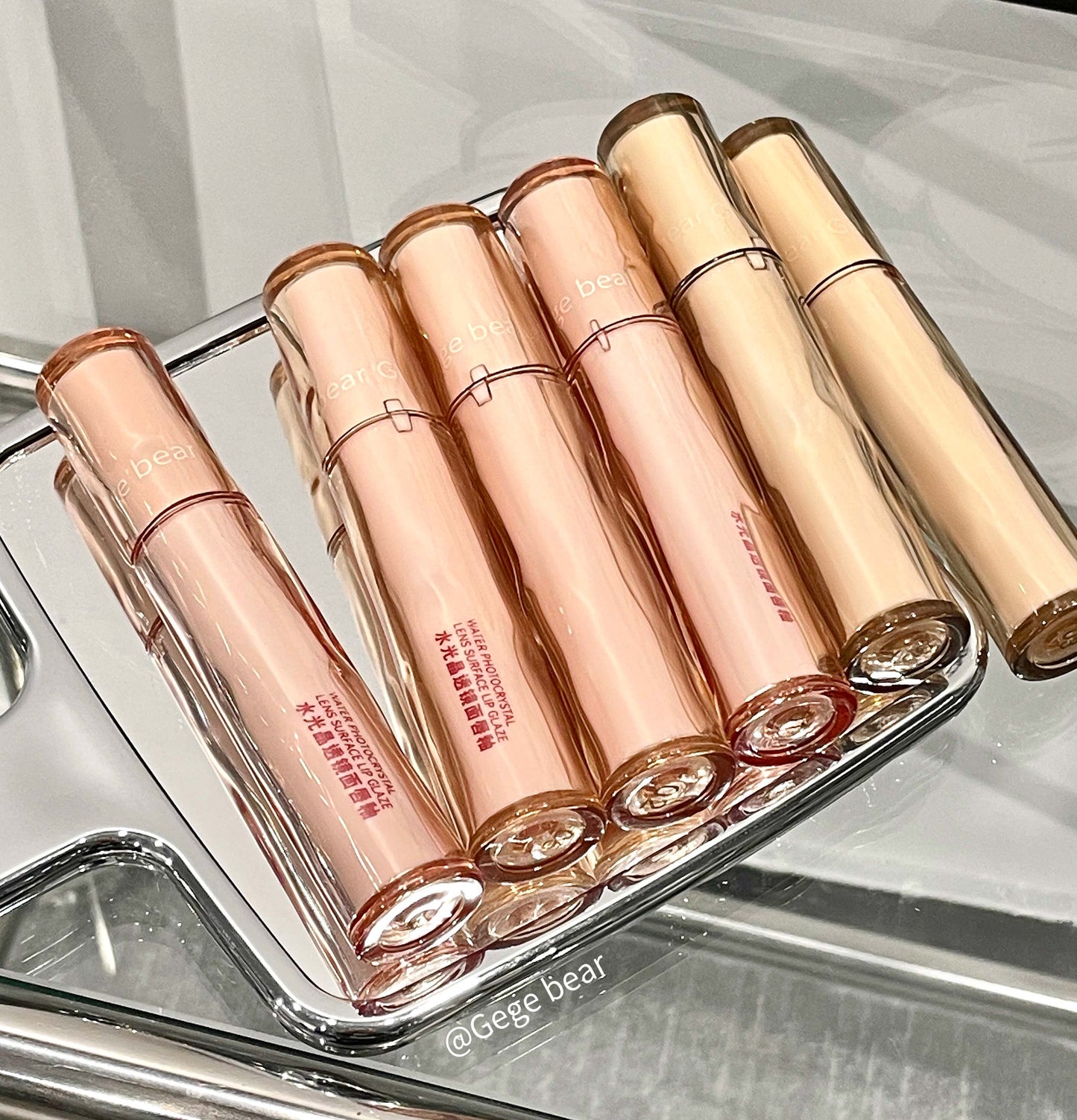 Gege Bear Water Photocrystal Lens Lip Glaze