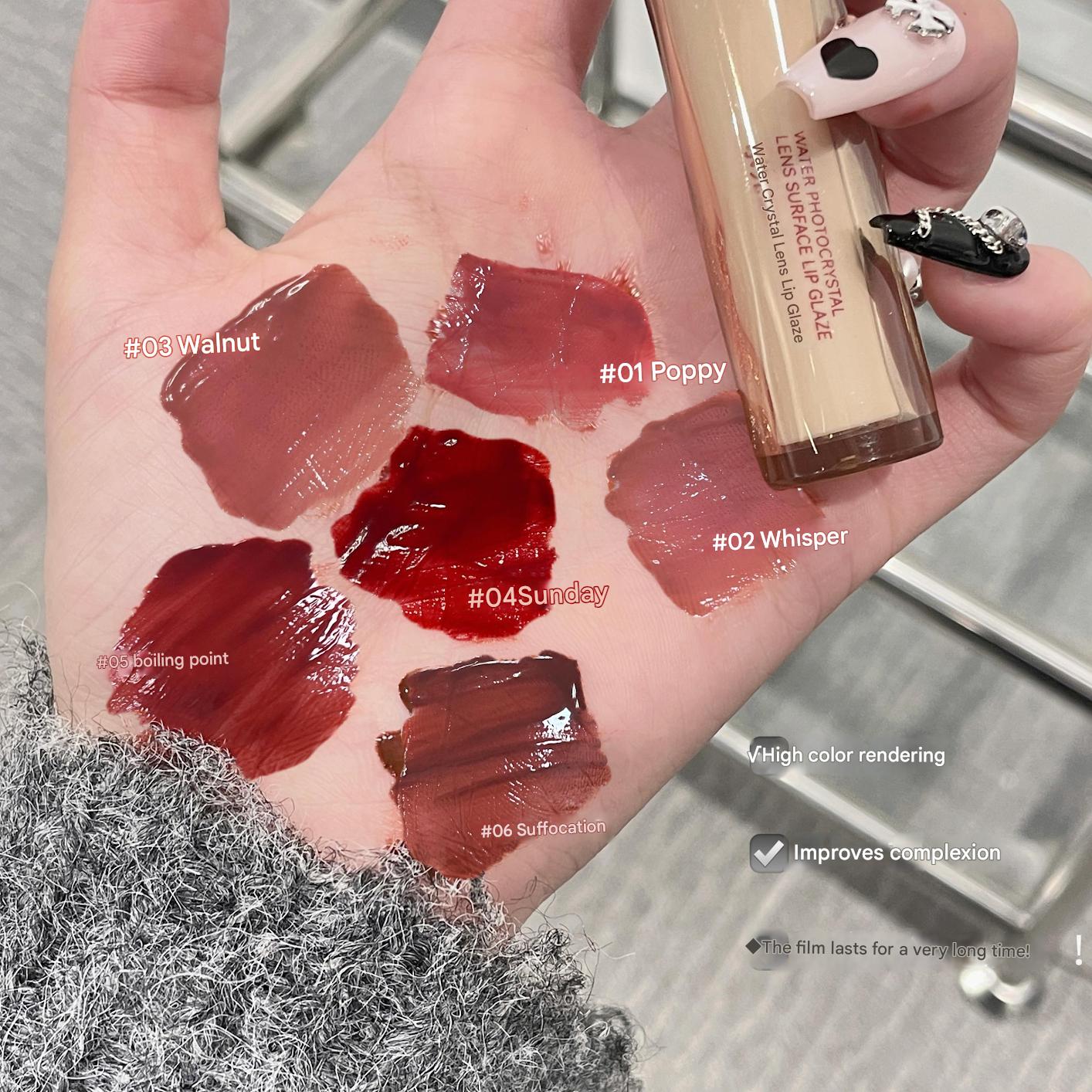 Gege Bear Water Photocrystal Lens Lip Glaze
