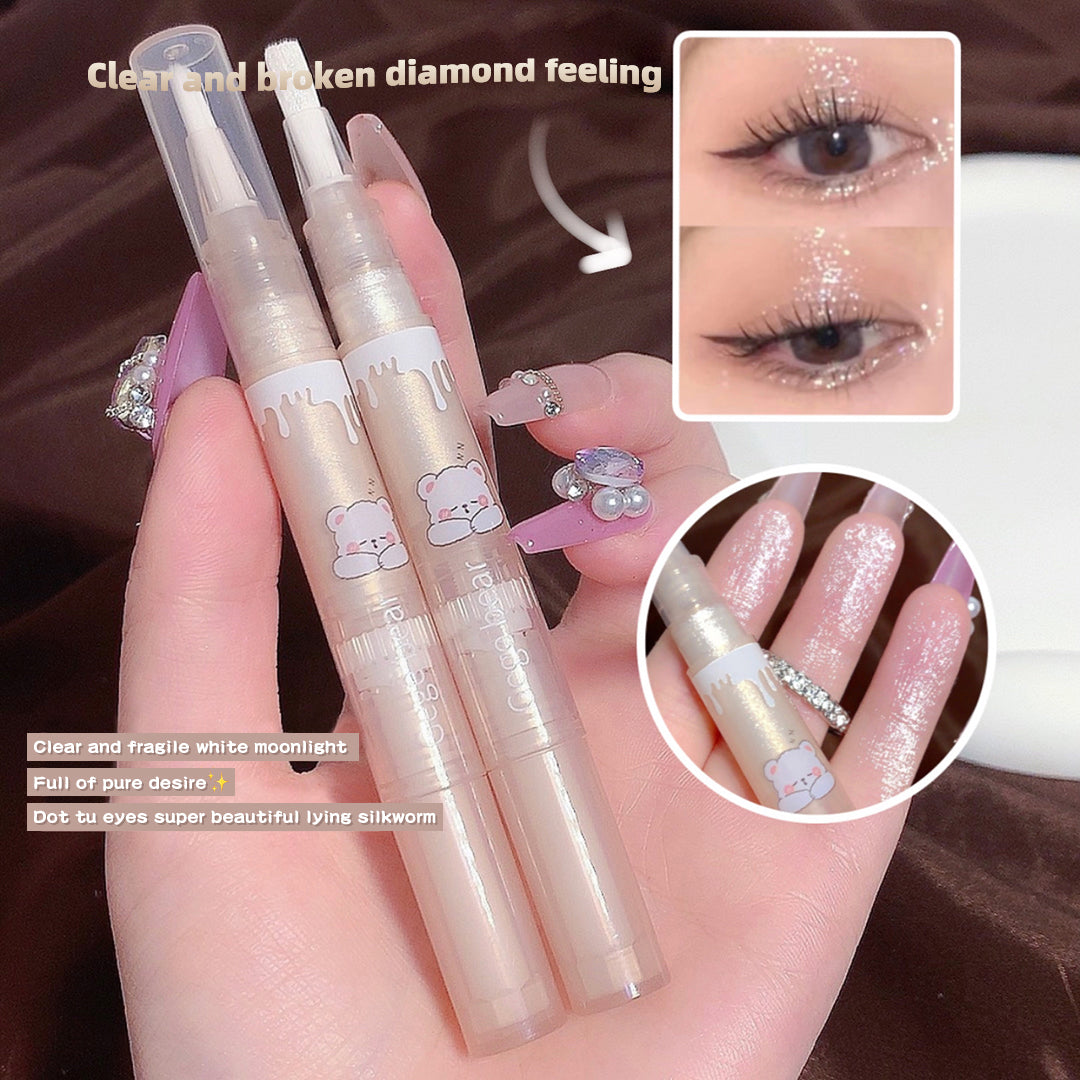 Gege Bear Broken Diamond Liquid Highlighter Pen
